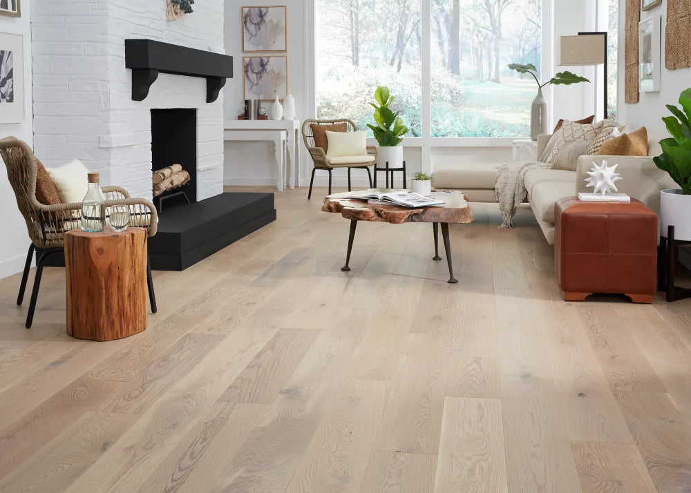 French Oak Flooring - Solid Wood - 8" x 9-10ft Length