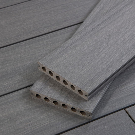 12 ft Yosemite Decking - Grooved - Dark Gray