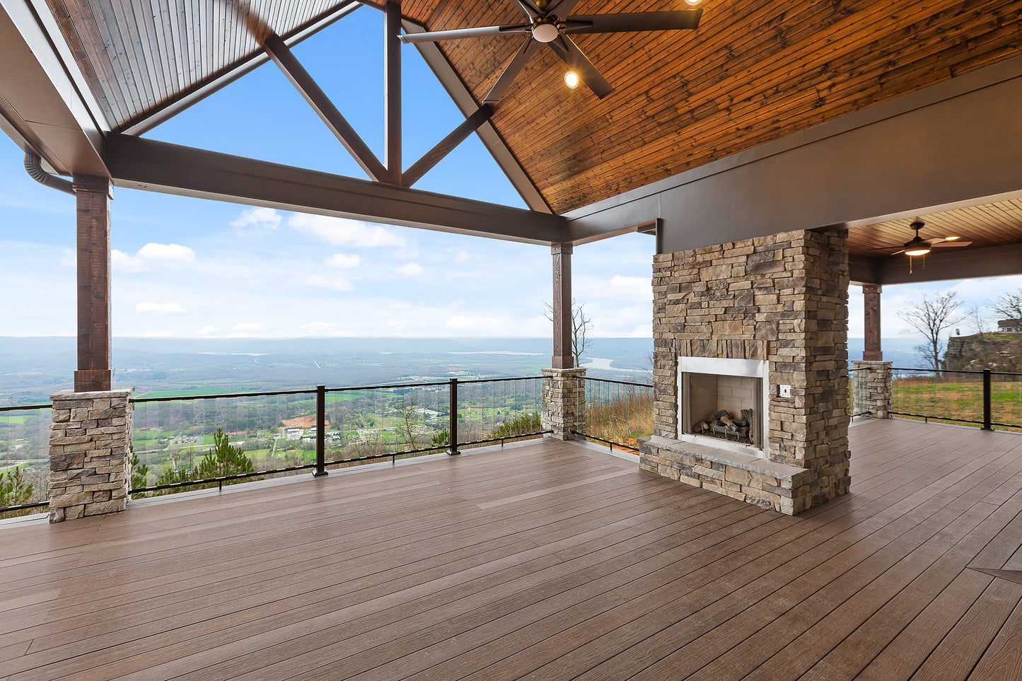 12 ft Denali Decking - Square Edge - Dark Brown
