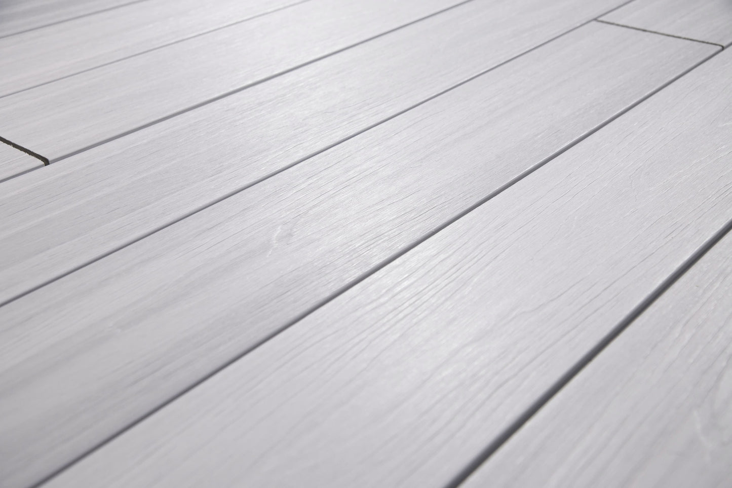 12 ft Glacier Decking - Square Edge - Light Gray
