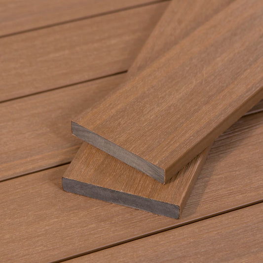 12 ft Sedona Decking - Square Edge - Saddle Brown