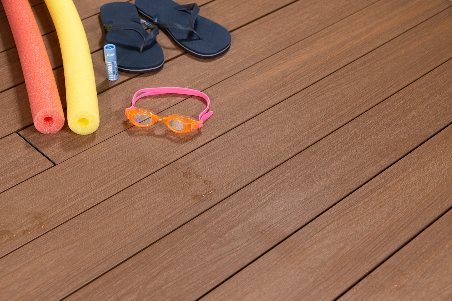 12 ft Sedona Decking - Square Edge - Saddle Brown