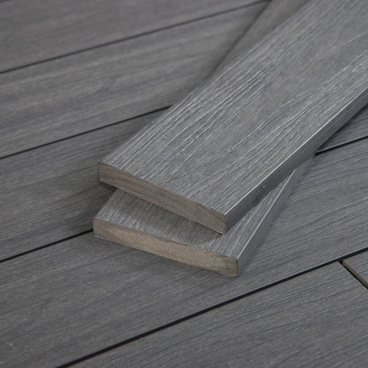 12 ft Yosemite Decking - Square Edge - Dark Gray