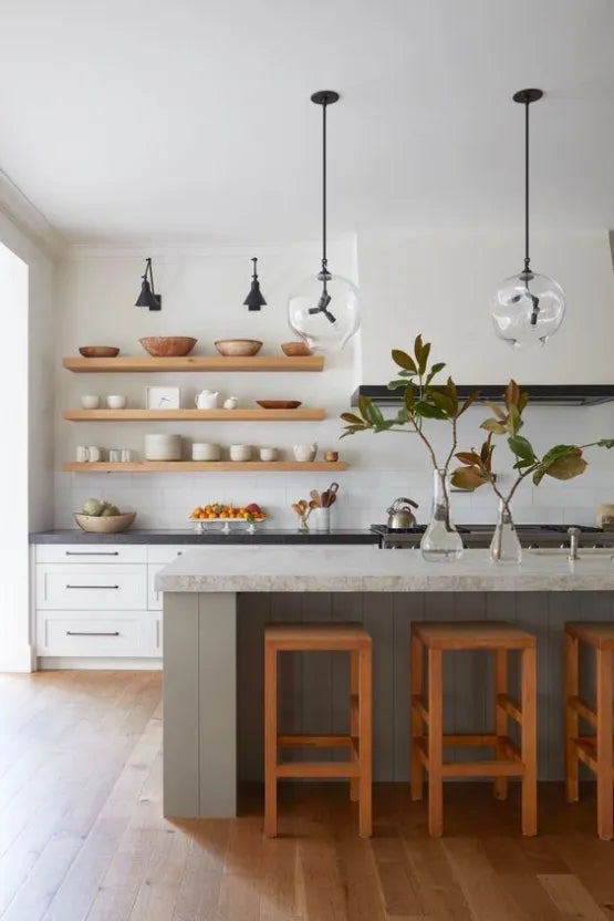 Floating Shelves - White Oak
