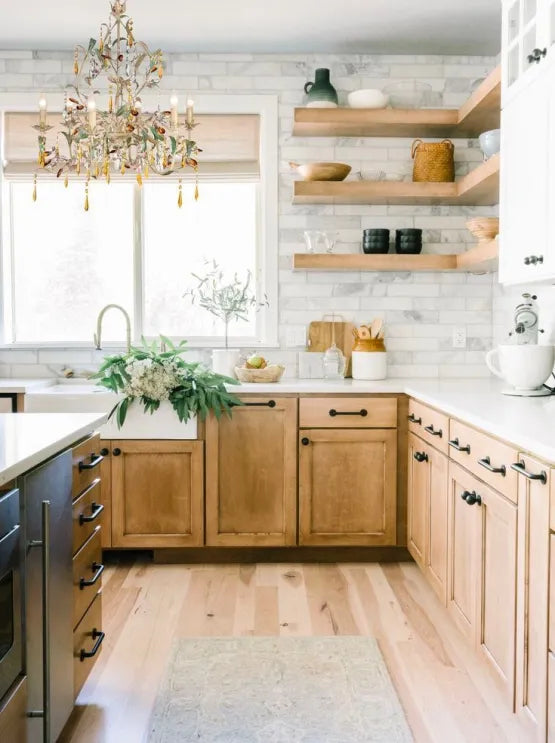 Floating Shelves - White Oak