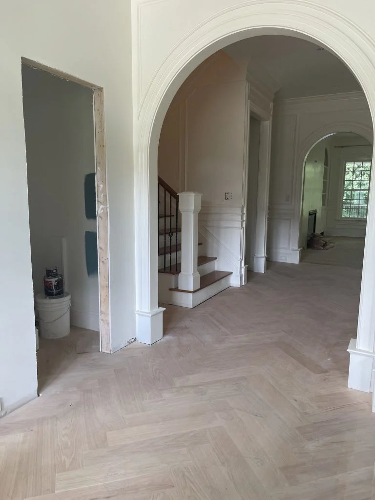 Atlanta White Oak Flooring - 10ft length x 8 inch wide x 3/4 thickness
