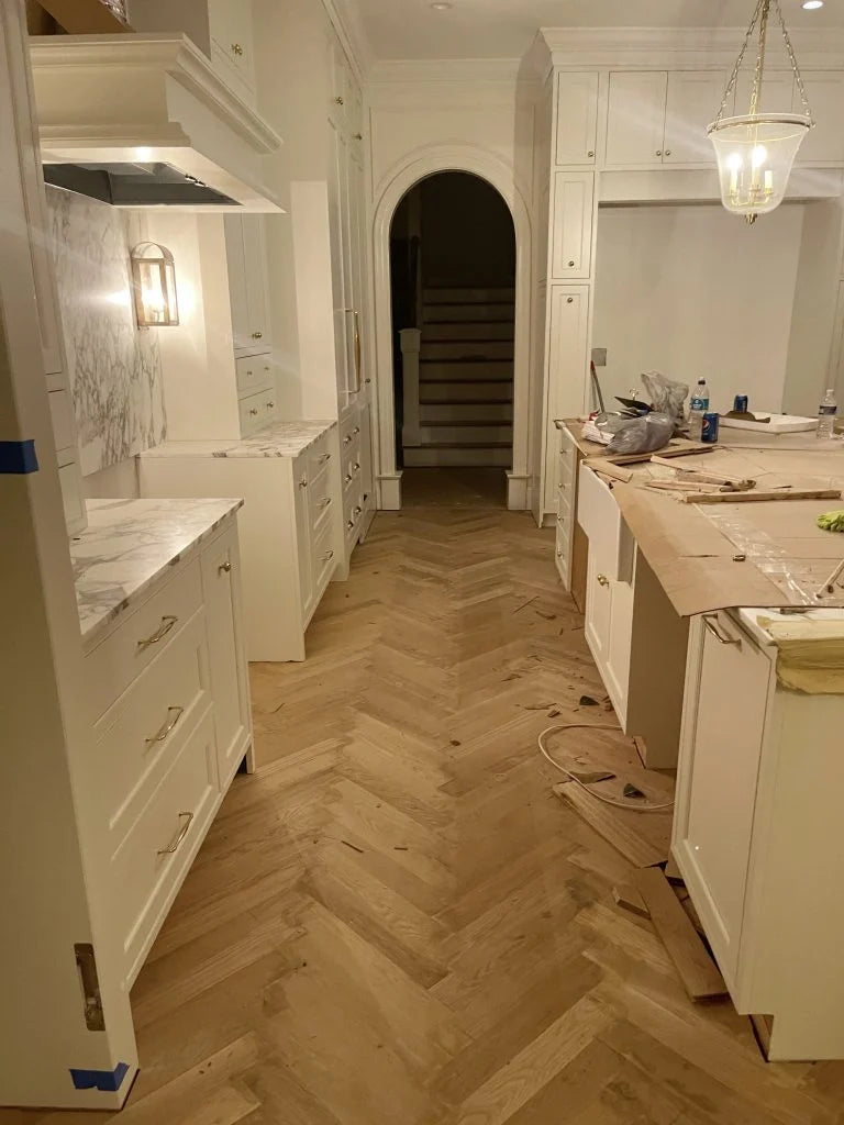 Atlanta White Oak Flooring - 10ft length x 8 inch wide x 3/4 thickness