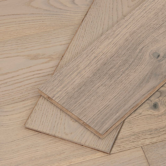 Beach Town Blanc - European White Oak - Engineered Flooring - 7.5 in.