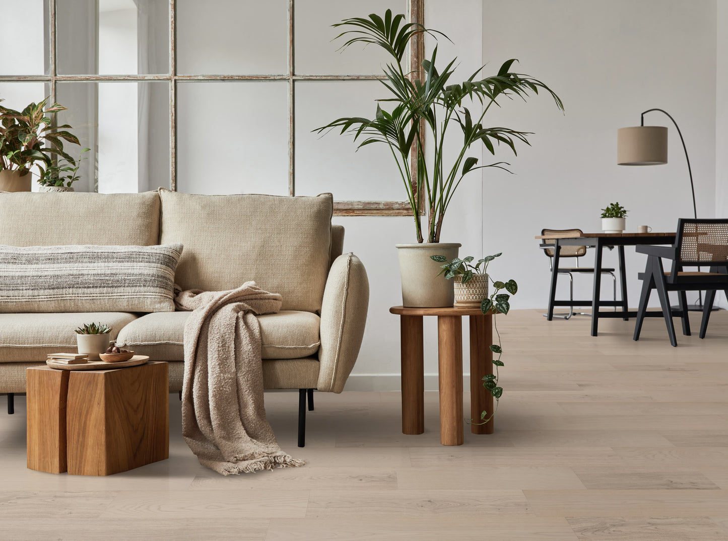 Beach Town Blanc - European White Oak - Engineered Flooring - 7.5 in.