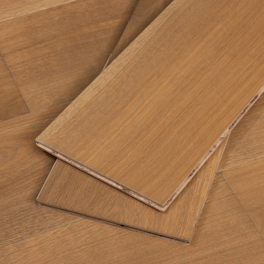 Burgundy Blend - European White Oak - Select Grade - Engineered Flooring - 7.8 in.