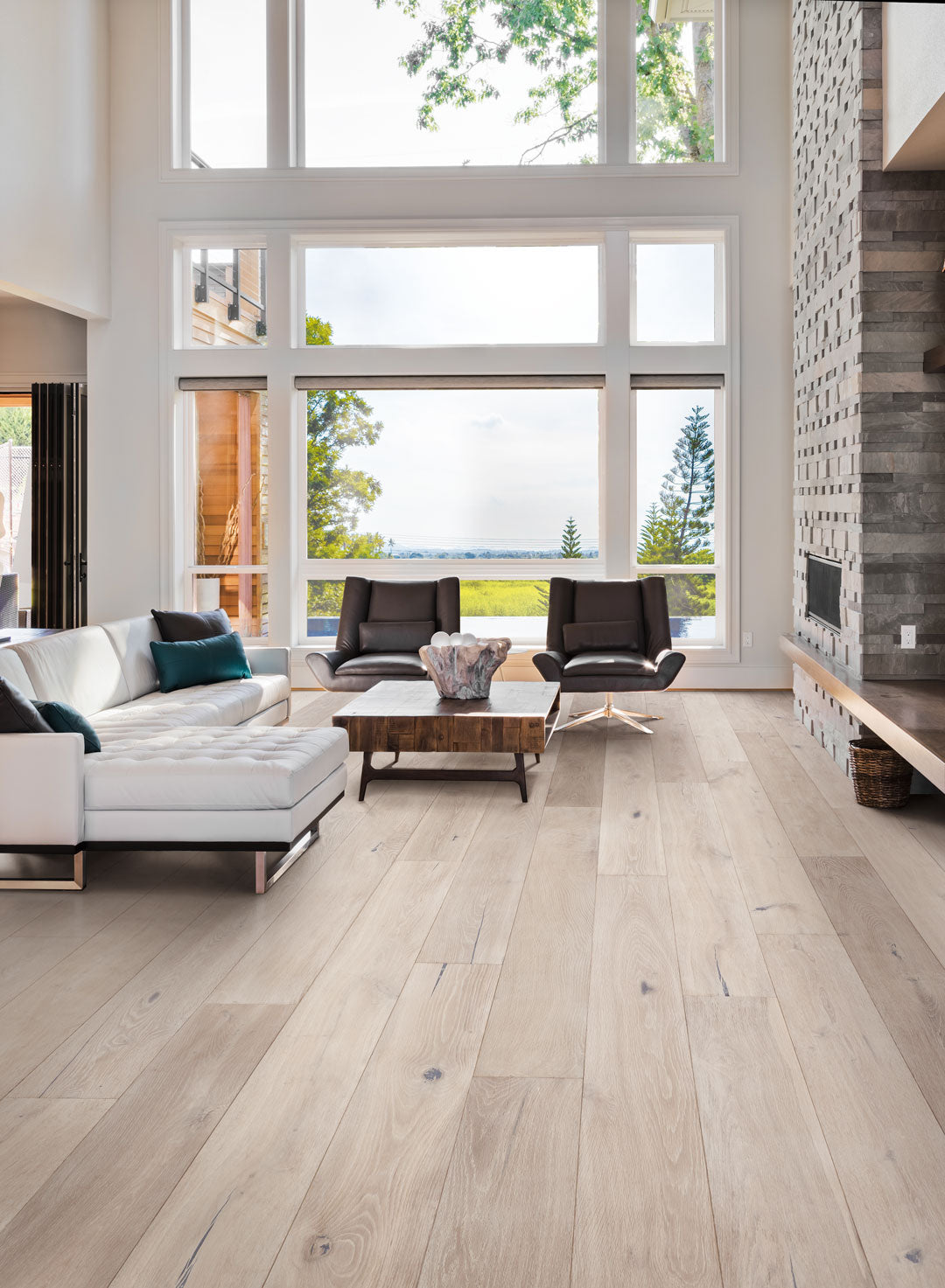 French Oak Flooring - Solid Wood - 8" x 9-10ft Length