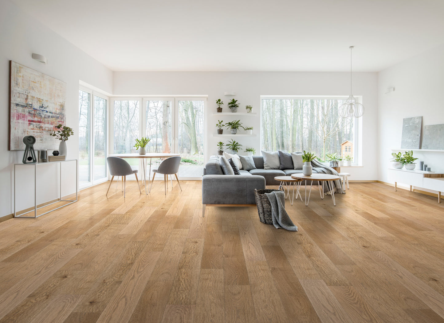 Chardonnay - European Oak - Engineered Flooring - 9.5 in.