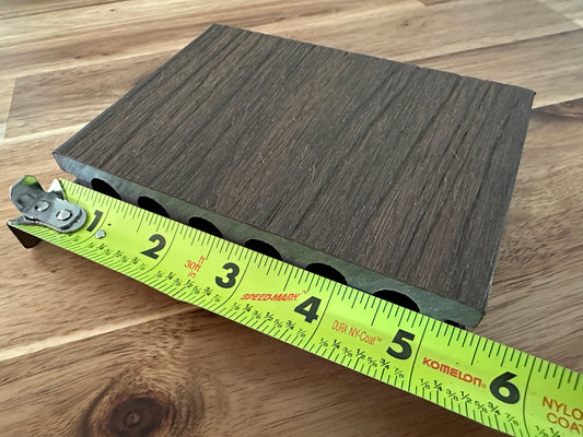 12 ft Denali Decking - Grooved - Dark Brown