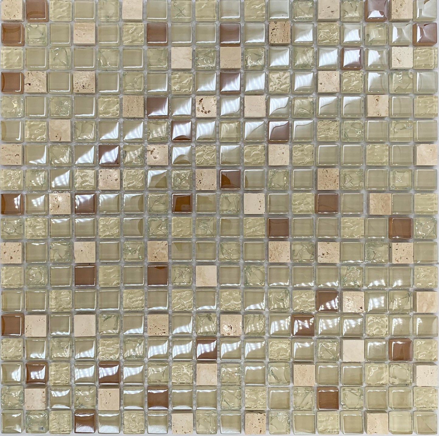 FF6027 - Gold Luxury - Glass Mosaic Pool Tile