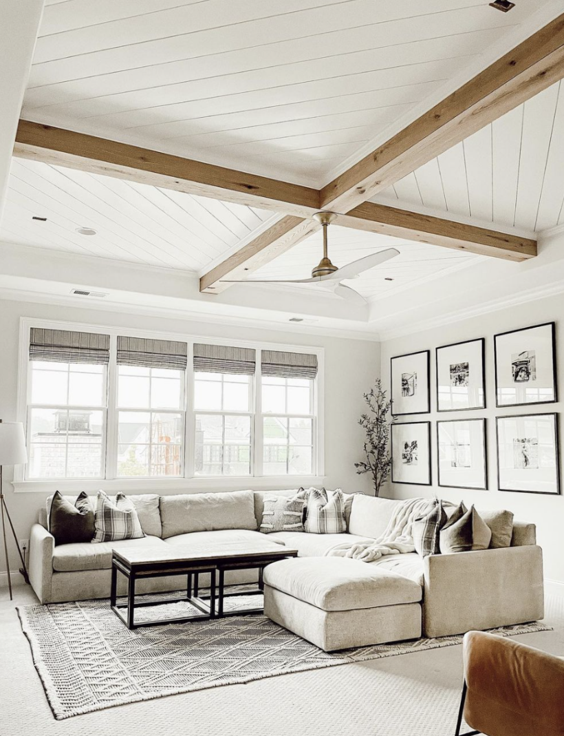 Faux Ceiling Beams - 10x10
