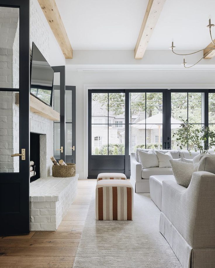 Faux Ceiling Beams - White Oak