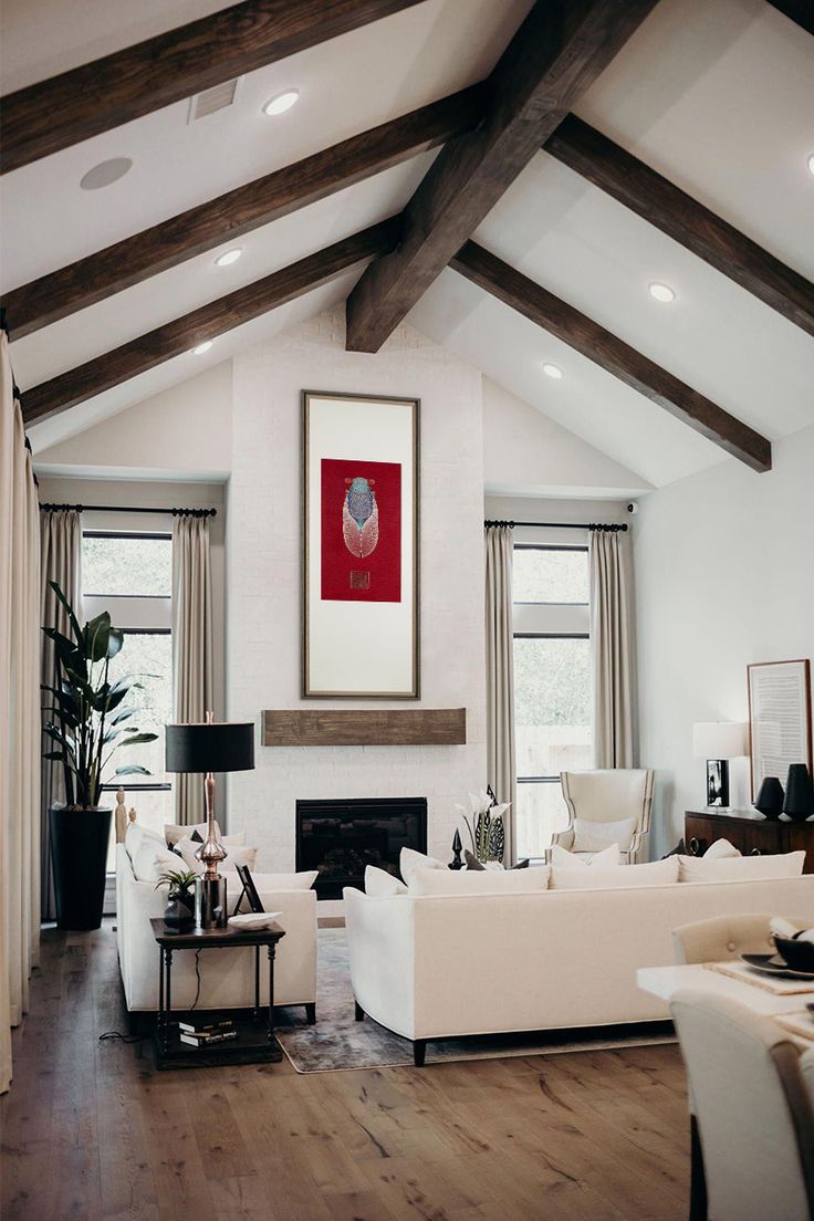 Faux Ceiling Beams - White Oak