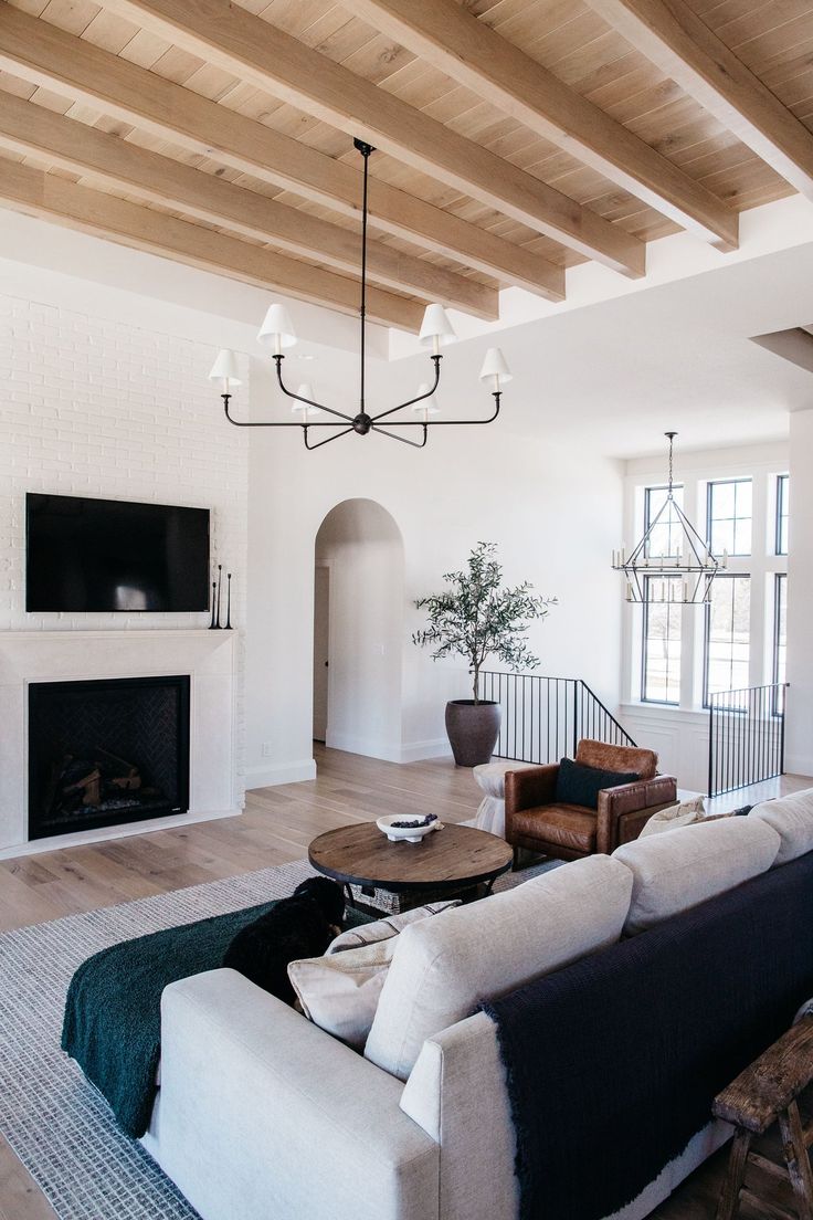 Faux Ceiling Beams - White Oak