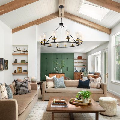 Faux Ceiling Beams - White Oak