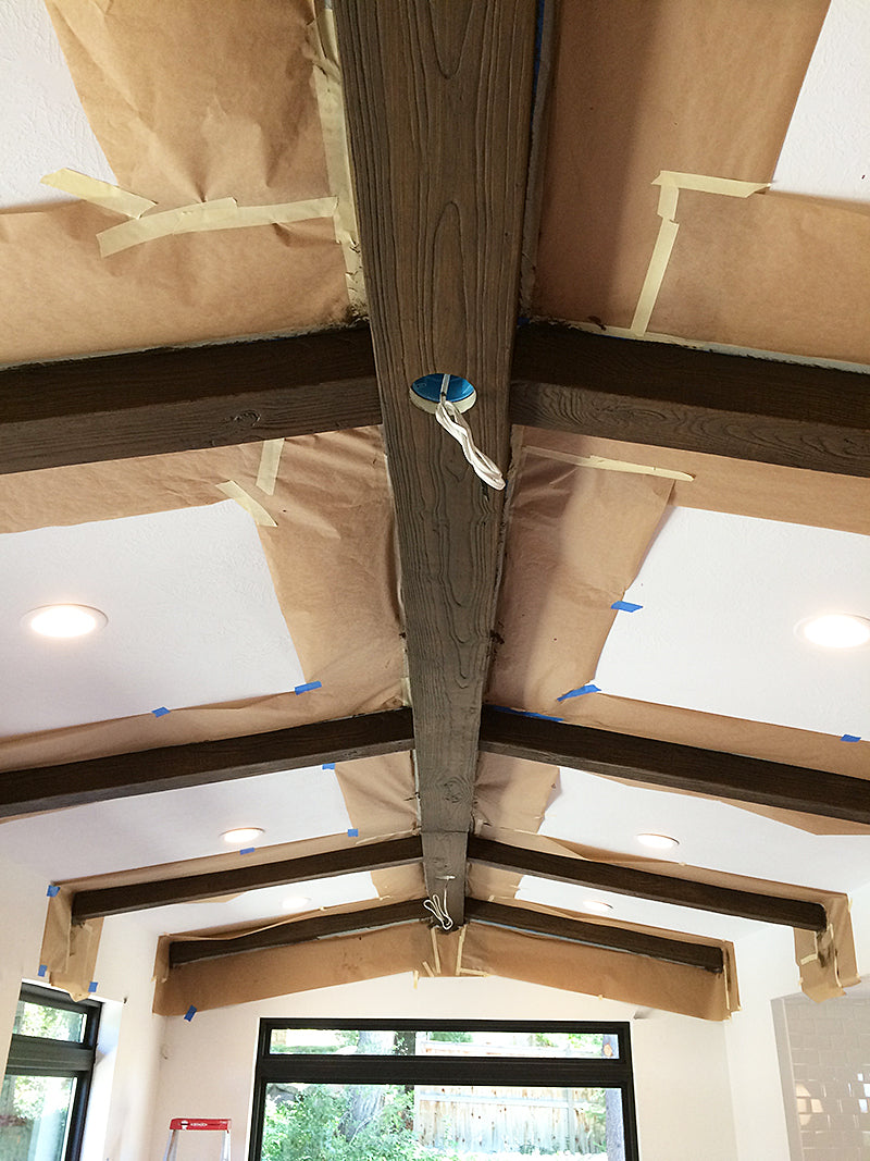 Faux Ceiling Beams - White Oak