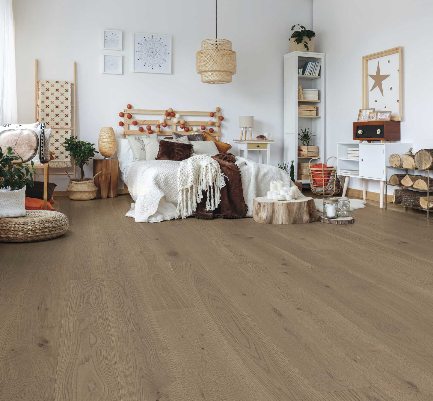 Long Beach - European Oak - Engineered Flooring - 9.5 inch