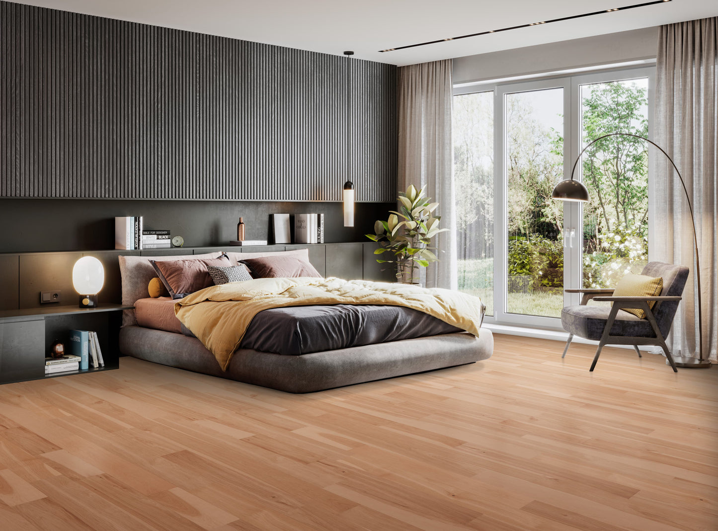 Natural Hickory - Engineered Flooring - 7.5 in.