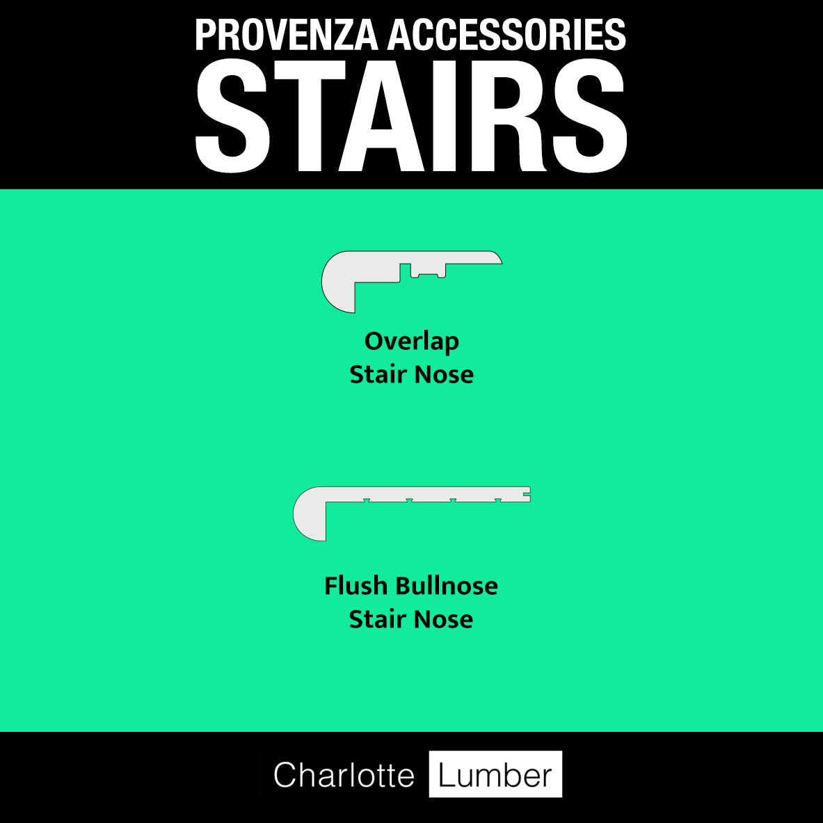 Provenza Finally Mine - Flush Stair Nose (95-inch length)