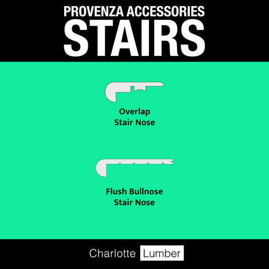 Provenza - Flush Bullnose Stair Nose - 95 in.
