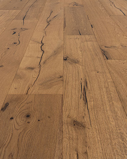 LORETO - Rustic European Oak - Engineered Flooring - 9.45 in. wide plank