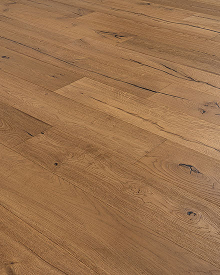 LORETO - Rustic European Oak - Engineered Flooring - 9.45 in. wide plank