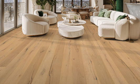 Baggio - Rustic European Oak - Engineered Flooring - 9.45 in.
