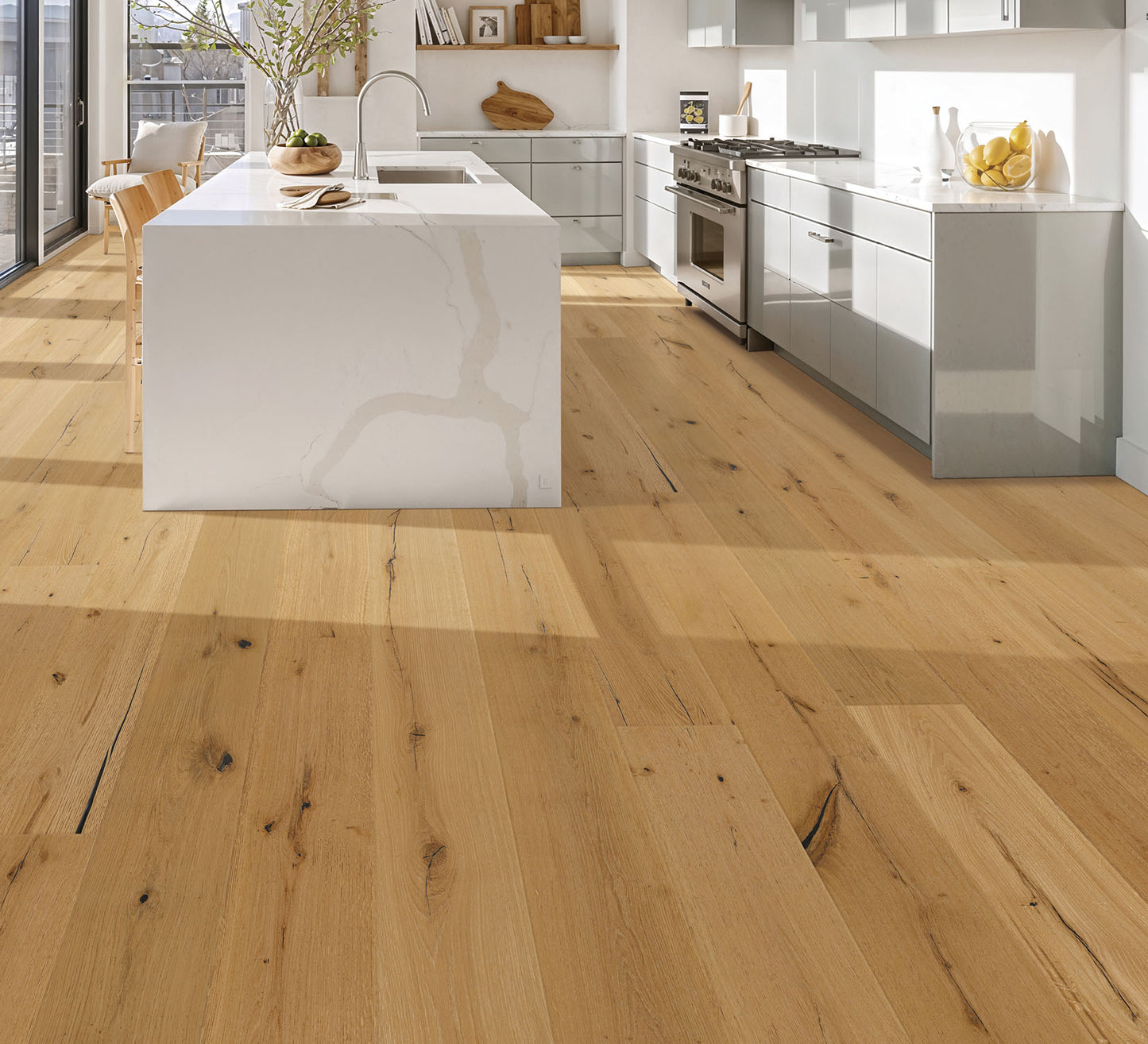 Pantera - Rustic European Oak - Engineered Flooring - 9.45 in.