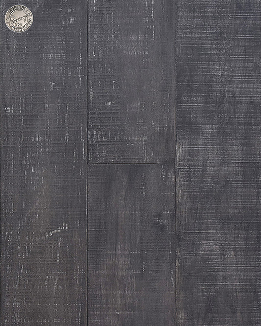 SALINA - Black Rustic Maple - Dark Engineered Flooring - 7.44 in. wide plank