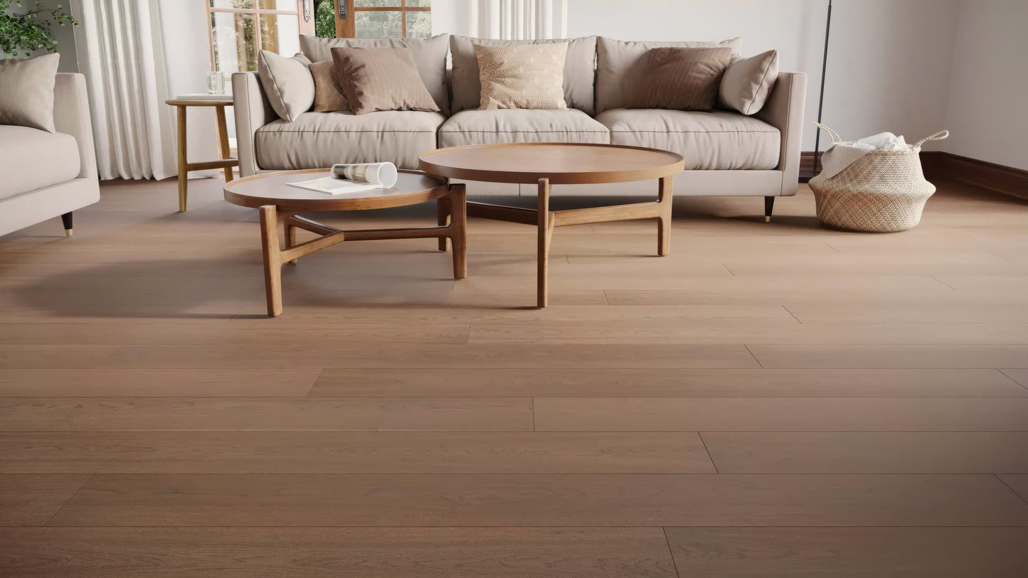 Shaded Hickory - Engineered Flooring - 7.5 in.