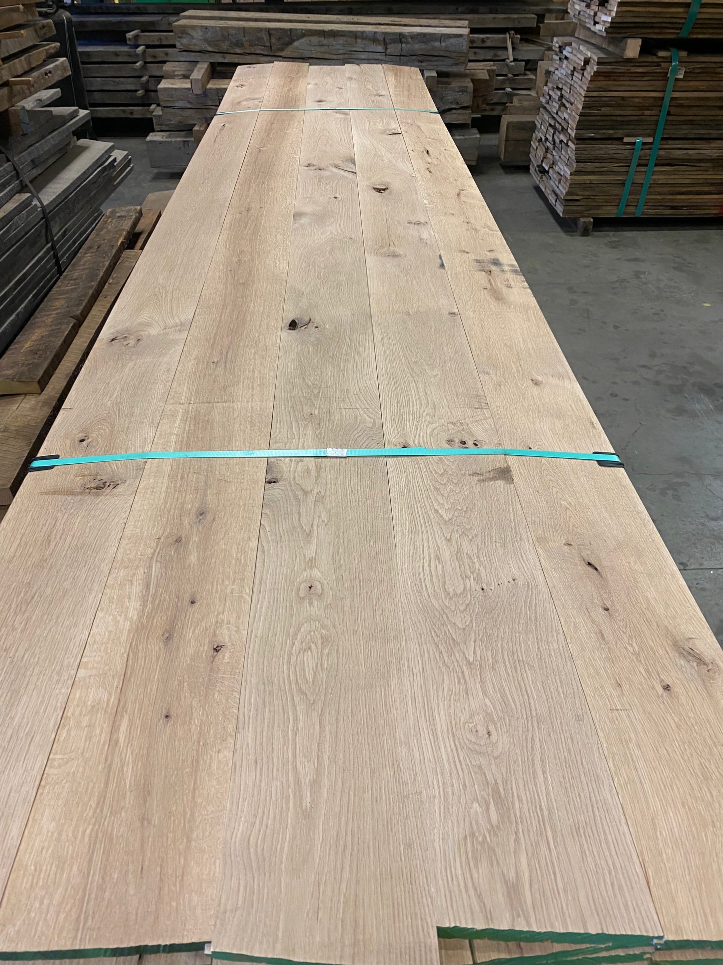 Atlanta White Oak Flooring - 10ft length x 8 inch wide x 3/4 thickness