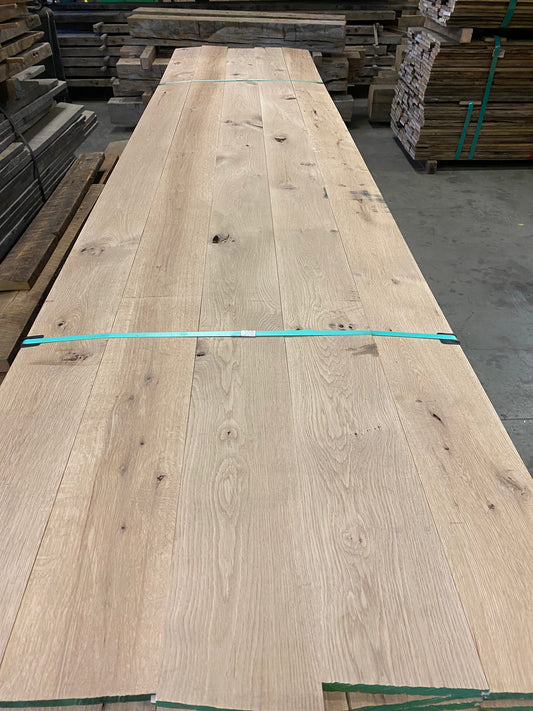 Atlanta White Oak Flooring -  10ft length x 8 inch wide x 3/4 thickness