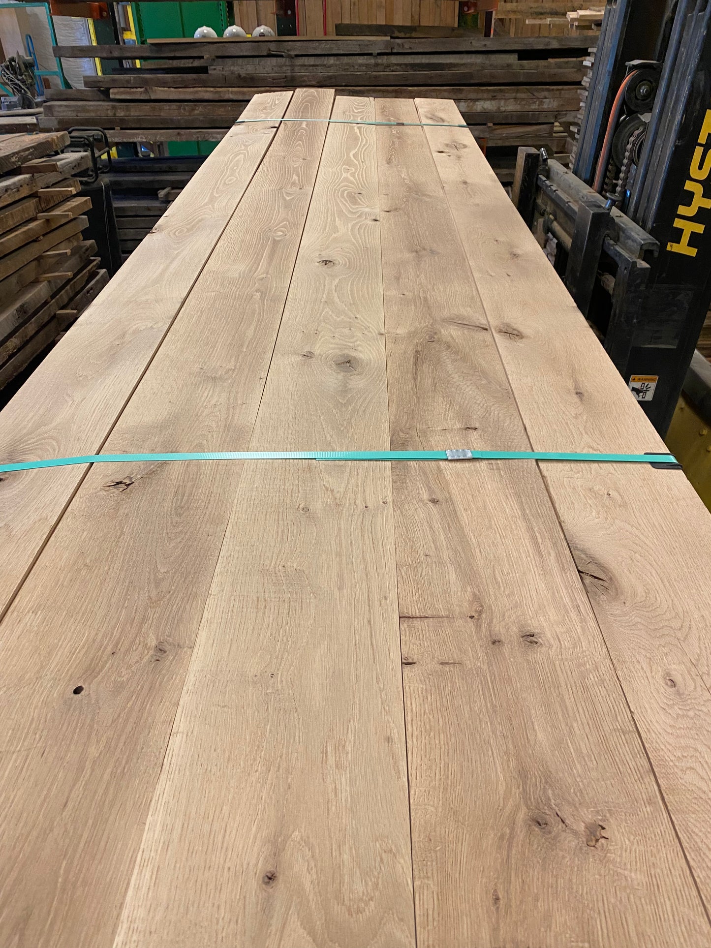 Solid White Oak Flooring - 3/4 Unfinished - 8-12 ft Long x 6 inch width