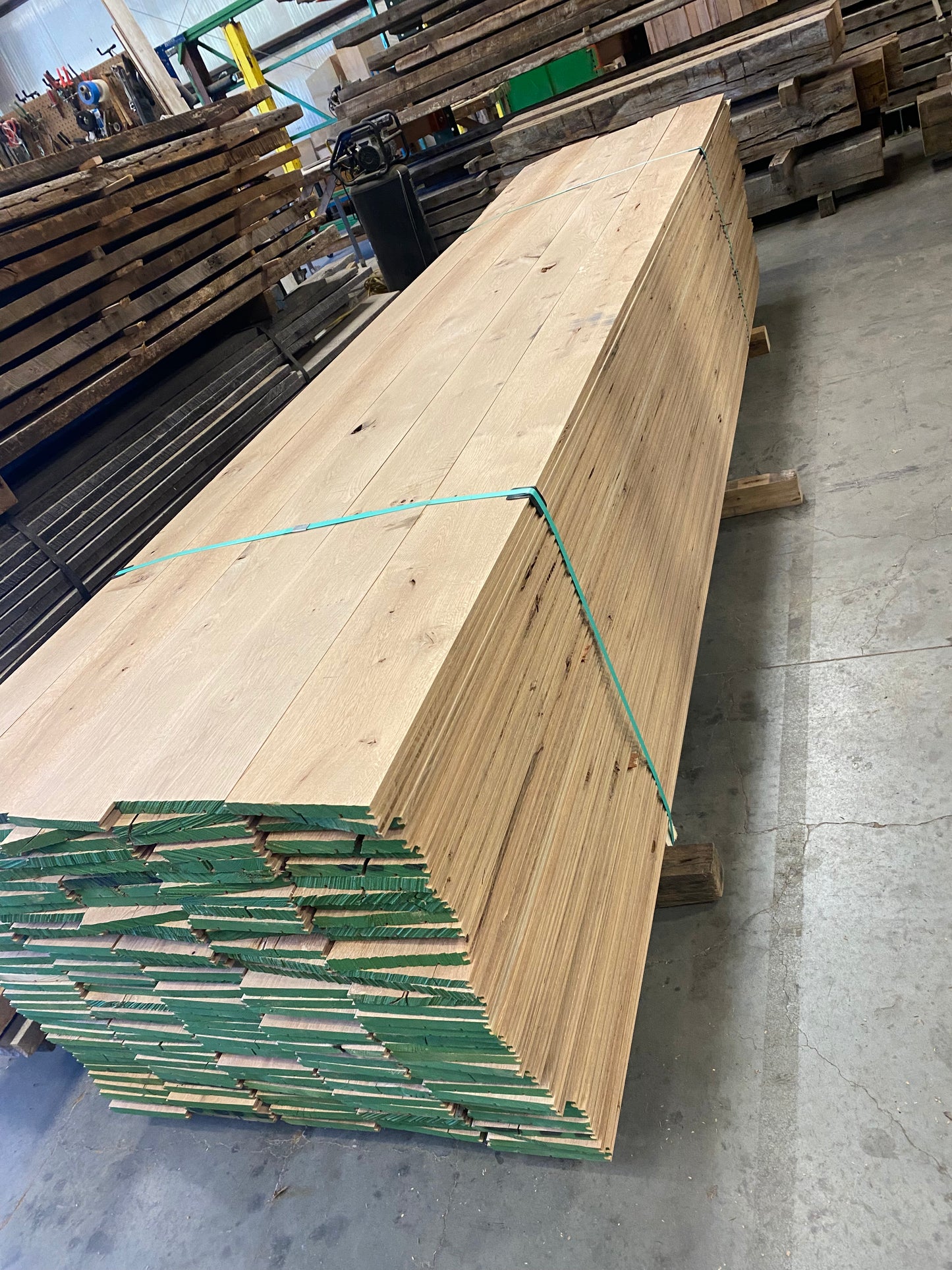 Solid White Oak Flooring - 3/4 Unfinished - 8-12 ft Long x 6 inch width