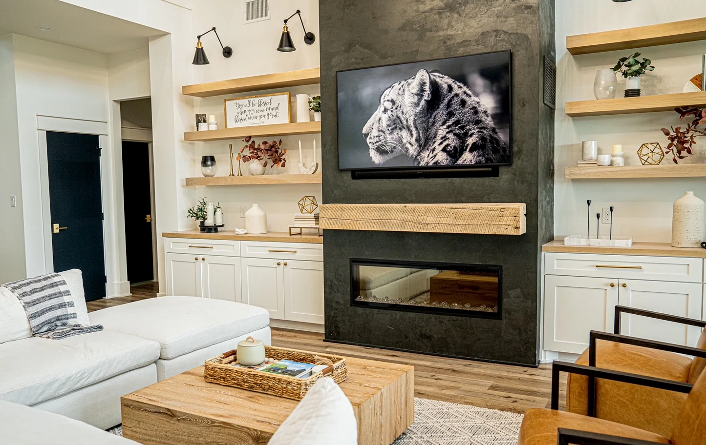 Fireplace Mantel - Solid Wood - 8x8