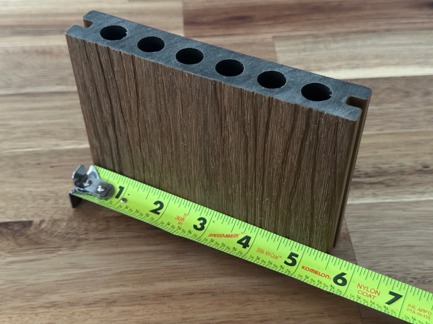 12 ft Sedona Decking - Grooved - Saddle Brown
