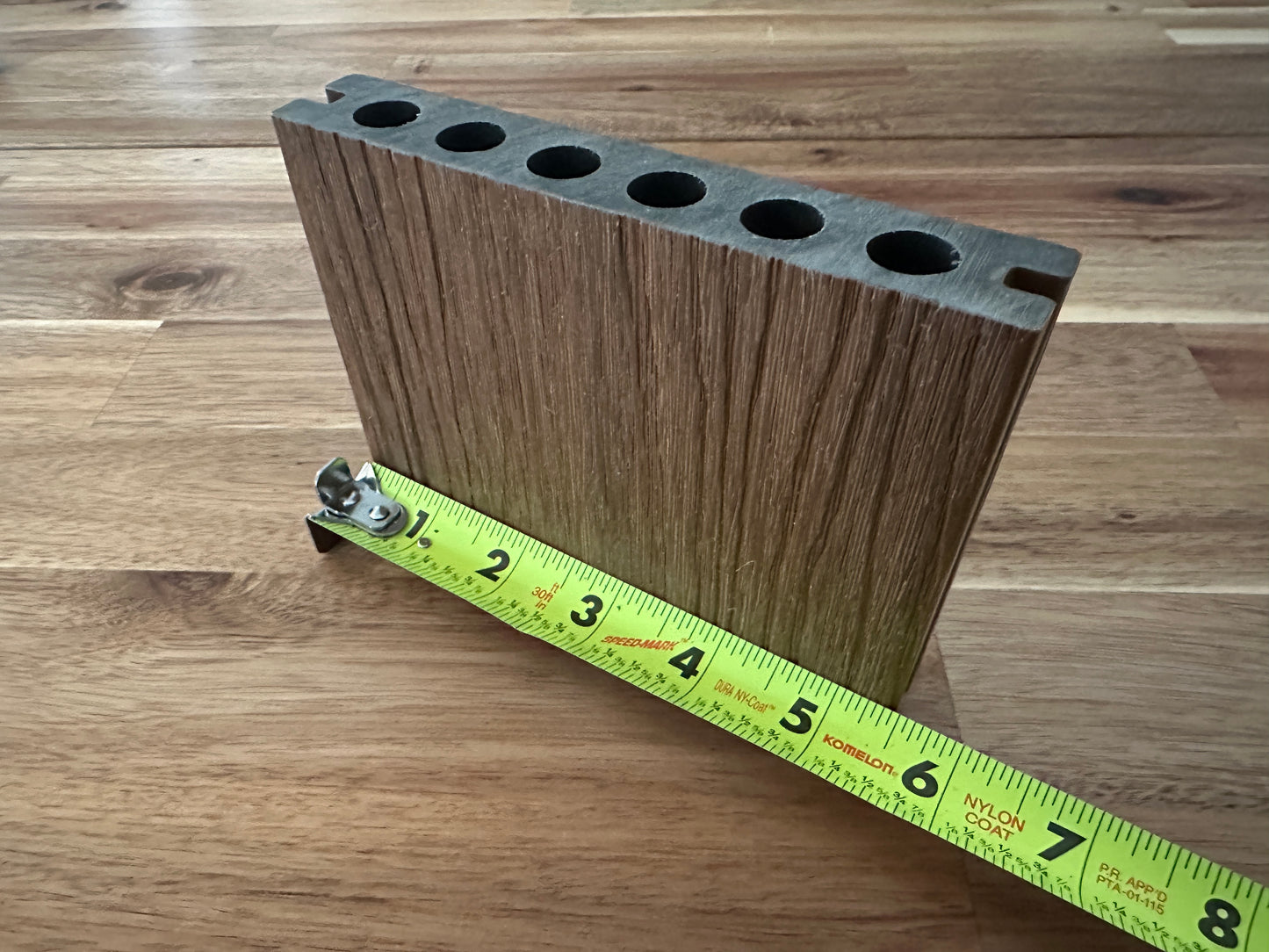 12 ft Sedona Decking - Grooved - Saddle Brown