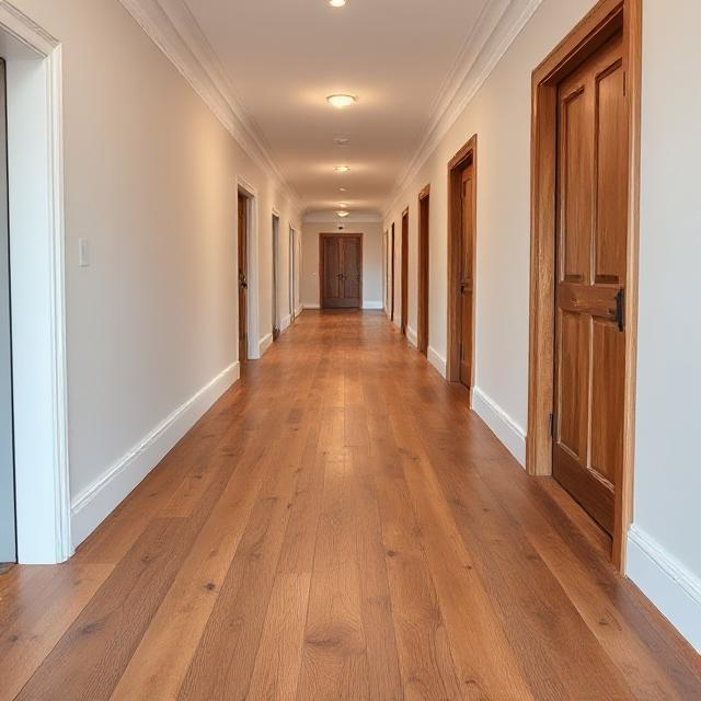 Solid 3/4 Red Oak Flooring - 8-12 ft Length x 6 inch width - Unfinished - Character