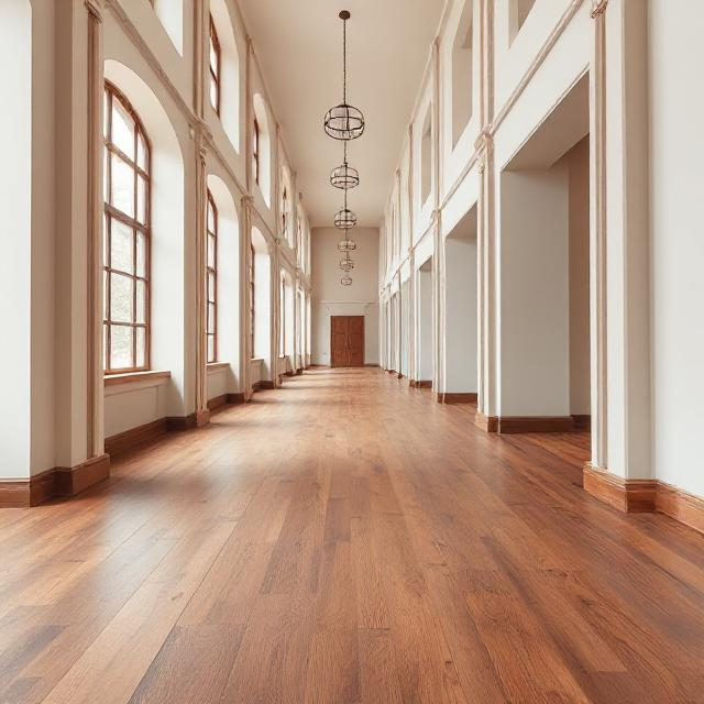 Solid 3/4 Red Oak Flooring - 8-12 ft Length x 6 inch width - Unfinished - Character