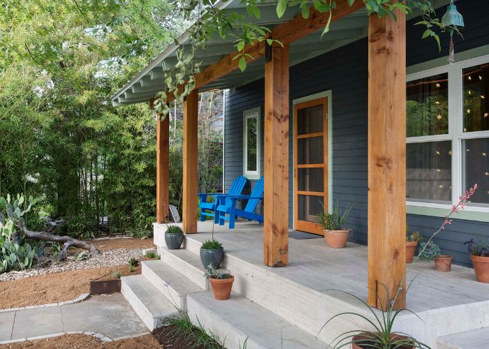 Solid Wood Columns Installation - Charlotte, NC