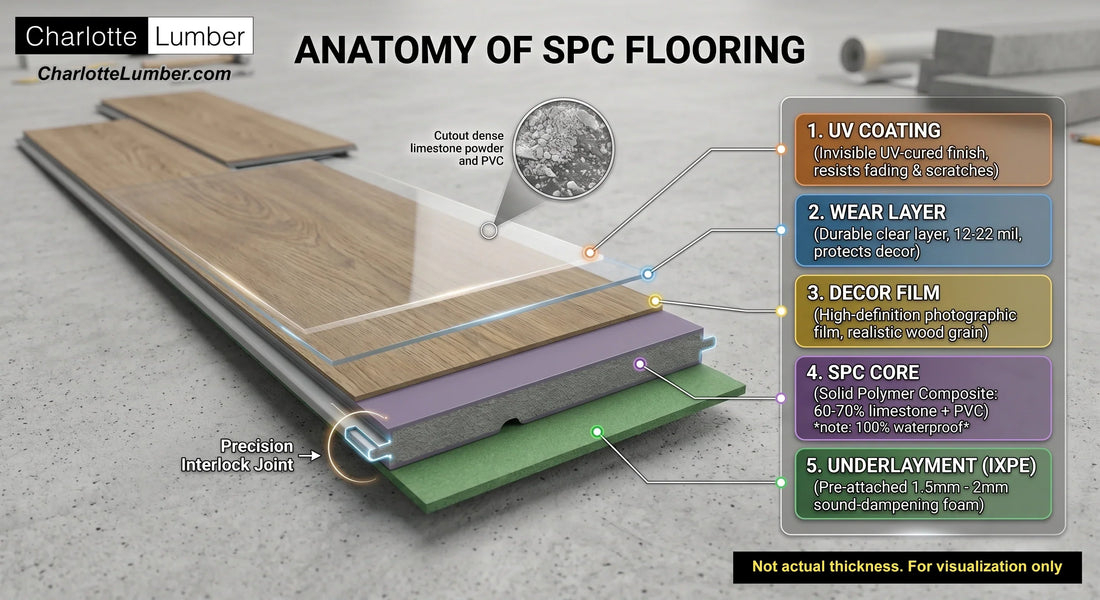 How SPC Flooring Is Made: Step-by-Step