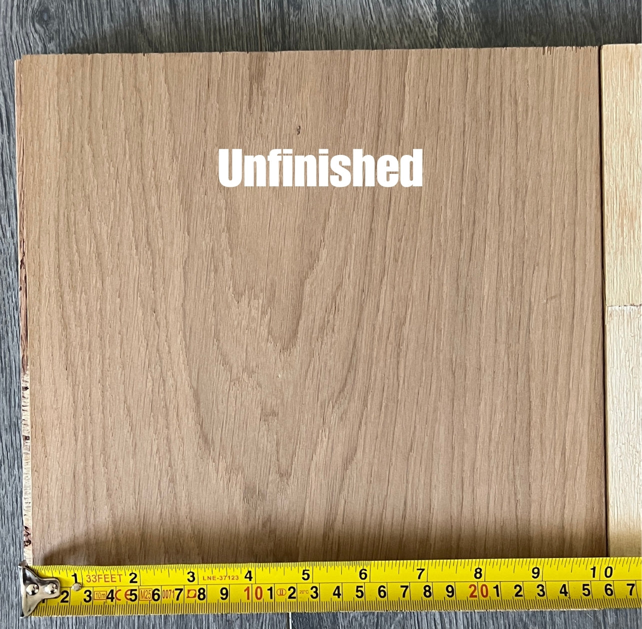 10.25 in. x 3/4 Engineered French Oak Flooring - Unfinished - VM6