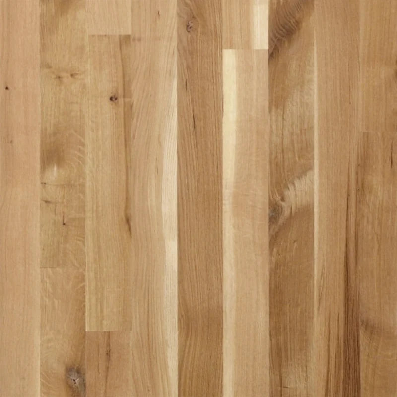 3" x 3/4 Solid White Oak - Character - Rift & Quarter - Unfinished - 2-10ft