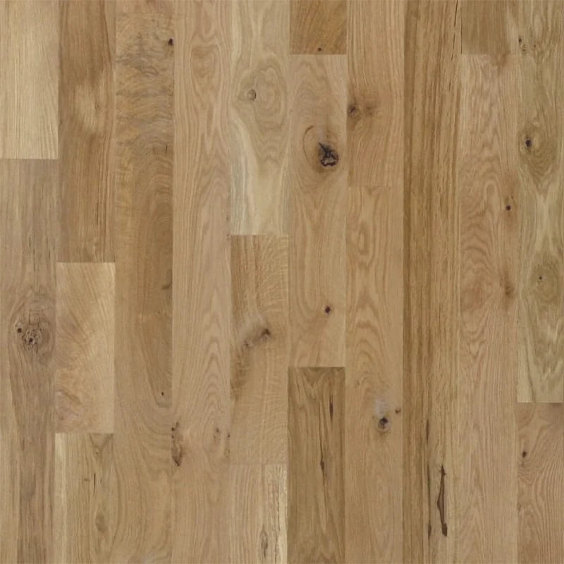 2 1/4" x 3/4 Solid White Oak - #2 Common - Unfinished