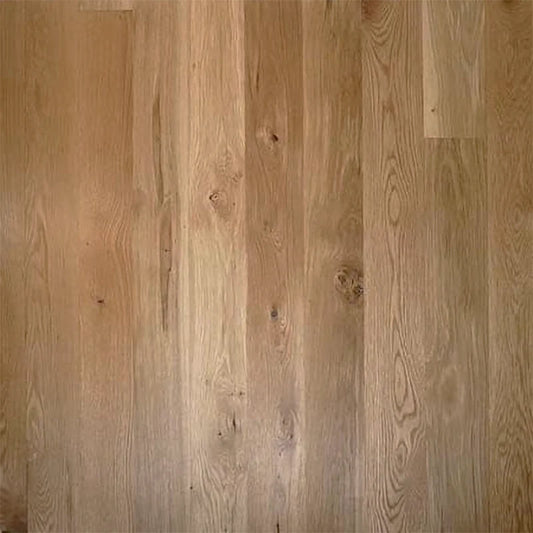 4" x 3/4 Solid White Oak - Character - Unfinished - 1-10ft