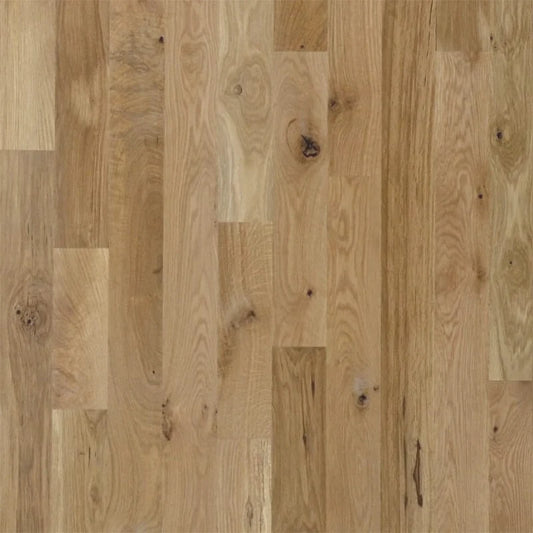 6" x 3/4 Solid White Oak - #2 Common - Unfinished